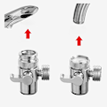 Pikkukuva 3 / 5: Suihkuhana 3-tie-hana, hana-adapteri, suihkuhana-adapteri, M22 x M24