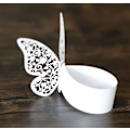 Miniatyrbillede 3 af 5: MH-（Hvid）50 stk. Servietringe 3D Sommerfugl, Servietring, Ro