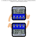 Miniatyrbilde 5 av 5: Sterk magnetisk adsorpsjonsdesign, multivinkel vippemåling, med display, 4 enhetsmoduser 2 målinger