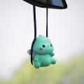 Pikkukuva 1 / 5: Keinutuva dinosaurusauto riipus Dinosaurusauto peili riipus Ca