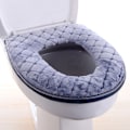Pikkukuva 1 / 2: WC-istuinsuojus kylpyhuoneeseen, lämmitettävä pestävä pehmeä WC