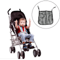 Miniatyrbilde 3 av 5: Mesh Vogn Oppbevaringspose, Universal Vogn Oppbevaringsnett, Spaser
