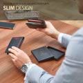Miniatyrbillede 3 af 5: Pung med pengeklips blokerende etui mod bank hacking -