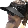 Baynetin Dam Solkeps Visor Mössa - Bred Brätte - UPF 50+ UV