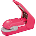 Miniatyrbillede 1 af 5: Heftemaskine uden hæfteklammer, rød pink Harinacs Press, hulfri til 5 ark binding