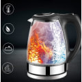 Miniatyrbillede 5 af 5: Glaskedel 1,8 l - 2200 W - Rustfrit stål med temperaturvalg - Tekande - 100% BPA-fri