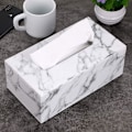 Miniatyrbild 2 av 5: 1 st elegant PU-läder servettbehållare, rektangulär servett