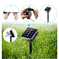 Miniatyrbilde 5 av 5: LED solcellelyssnor (fargeløs)