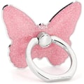 Miniatyrbillede 1 af 5: Mobiltelefon Ringholder Butterfly Finger Ring Grip Stativ 360° Rotation 180° Flip Universal Kickstand Kompatibel med Alle