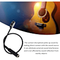Miniatyrbild 4 av 5: Akustisk gitarr pickup, lätt bärbar kontakt pickup,
