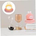 Miniatyrbillede 2 af 3: (83*83*77mm) 1 stk Pat Lys Sensor Sengelampe Kanin Til Børn Bordlampe USB Opladning Lys Bordlamper Sengelamper L