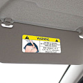 Miniatyrbillede 2 af 5: 5,1'' Sjov Bilsticker til Trusser Advarsel Kig Slap Mærkat