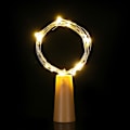 Miniatyrbillede 2 af 5: Flaske Lyskæder, 12stk LED Flaske Lys, Batterifri Flaske Lys, 2M Kobbertrådslys til