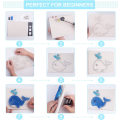Miniatyrbillede 3 af 5: 20cmx20cm DIY String Art Kit til begyndere Hval String Art Gaver Craft Kit til piger og drenge Voksne
