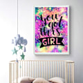 Miniatyrbild 1 av 4: 30*40 CM DIY 5D Diamantmålning efter nummer-kit, färgglad Q