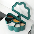 Miniatyrbild 2 av 4: Kryddburk, Multifunktionell 6-Ruts Spice Organizer för Hemmet