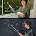 Miniatyrbilde 4 av 5: (Hvit) 2 stk Teleskopisk Lærer Finger Pointer, Hånd Pointer Pekepinner for Lærere, Liten Pekepinne