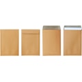 Miniatyrbilde 4 av 5: Brune - Pakke med 50 Forsendelseskonvolutter - 229 x 324 mm - 90 gsm - Uten Vindu - Rett Klaff - Limlukking - Stor Let