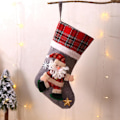 Miniatyrbillede 5 af 5: Jule Strømper, Jule Sokker, Jule Dukkesokker Gavepose Juletræspendant Julepynt