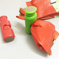 Miniatyrbillede 4 af 5: 12 stk. Poseposer, Chip Clips Poseposer Madklemmer, Chip Clips, Værdipakning Mad Frugt Brød Pose Klemme Ikke-Skridsikker Greb Let