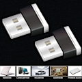 Miniatyrbillede 3 af 5: Bil LED-atmosfærelys, 7 stk. USB-belysningsatmosfærelys