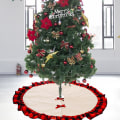 Miniatyrbilde 1 av 3: 48-tommers hessedekorasjoner til jul, rustikk juletre-colla