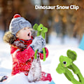 Miniatyrbillede 3 af 5: Vinter Sneboldsmagere, Sneboldsklemmer Sneforme Tegneserie Dinosaur Snebold Sneboldkampe Sjov Børn Voksne Vinter Udendørs