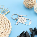 Miniatyrbillede 2 af 5: Fødselsdagsgaver til far nøglering far gaver far gaver fra søn datter gaver far jul taksigelse