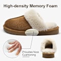 Miniatyrbild 4 av 5: Storlek 39. Dam Fuzzy Memory Foam Tofflor Fluffiga Vinter Inomhus- och Utomhusskor