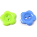 Miniatyrbilde 5 av 5: 100 STK Resin Blomsterknapper 2 Hull Knapper Plast Blomster Syknapper Dekorative Knapper for Skjørt, Hansker, Gensere, Skjorter, Hatter, Skjerf, Hodeplagg
