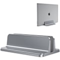 Miniatyrbillede 2 af 5: Justerbar Vertikal Laptop Stativ, Aluminium Computer Stativ med Justerbar Base Størrelse Gray