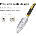 Miniatyrbilde 4 av 5: 30x5.5cm Hagespade i rustfritt stål for planting, omplanting, luking og flytting