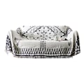 Miniatyrbilde 5 av 5: To-sidig strikket bomullsreversibel sofaovertrekk Boho Sofa C