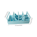 Miniatyrbild 5 av 5: Tejpdispenser för skola, förpackningstejpdispenser, multifunktionell förpackningsdispenser, enkel, effektiv, 15,4 x 7,8 x 7,5