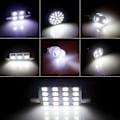 Miniatyrbillede 4 af 5: 42 stk. T10 LED-bilpære (hvid), Universal Car LED SMD-pærer Kit I