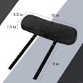 Miniatyrbilde 2 av 5: Armleneputer, Albueputer for kontorstol, Armleneputer i memory foam, Ergonomiske armleneputer, for lindring av albuer og underarmer