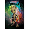 Miniatyrbild 1 av 4: Diamantmålning Full, Alien Groot Diamantmålning DIY 5D Mosaik