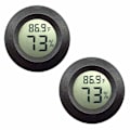 Miniatyrbillede 1 af 5: 2-pak Mini Hygrometer Termometer Digital LCD Monitor Indoo