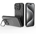Miniatyrbillede 1 af 5: iPhone 16 Pro Max Cover, Stærk Magnetisk Kompatibel med MagSafe, Blød Berøring, Drop-Resistent Skin-Feeling Bagside S