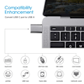 Pikkukuva 2 / 4: [2 kappaletta]  Usb C -sovitin Usb 3.0 Otg -sovittimeen, Thun