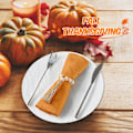 Miniatyrbillede 2 af 5: Servietringe Sæt af 12, Træ Servietringe, Træperle Servietringe til Bordpynt, Efterår Thanksgiving Servietringe til