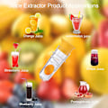 Miniatyrbillede 4 af 5: Citronpresser, Manuel Citruspresser, Manuel Citronpresser, Citruspresser med Tilbehør, Kompakt og Bærbar, Velegnet til Citroner, Appelsiner og