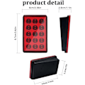 Miniatyrbillede 2 af 5: LED Bilbremselys 15LED F1 Style Universal Shell Pilotlys Ca