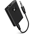 Miniatyrbillede 1 af 5: Bluetooth 5.0 Adapter Transmitter, Bluetooth Transmitter og Receiver 2-i-1 3.5mm Stereo Output