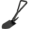 Miniatyrbilde 4 av 5: 1 stk 48 cm Stor Multifunksjons Sammenleggbar Spade med Oppbevaringspose, Camping Spade for Graving/Grave/Kutte/Planering/Sag