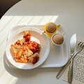 Miniatyrbilde 2 av 4: （5,3x5cm）Egg Cup Keramisk Egg Cup 2 stk Kyllingform Myk Design Egg Cups Cup Egg Frokost Keramisk P