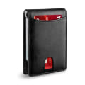 Miniatyrbillede 1 af 5: Pung med pengeklips blokerende etui mod bank hacking -