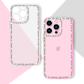 Miniatyrbild 4 av 5: 1 st. Kompatibelt med iPhone 13 Pro Max Transparent Skal Sött för Kvinnor Flickor Bling Diamant Glitter Strass Glimmande B