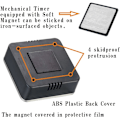 Miniatyrbillede 2 af 4: Køkken Timer 60 Minutters Timing med 80dB Alarm Lyd Magnetisk Nedtællingstimer Hjemmemadlavning Bagning Vask Dampning Manuel