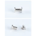 Pikkukuva 3 / 3: Kirjaruuvit Chicago-ruuvit 100 kpl - M5x6mm luoviin harrastuksiin, nahkatöihin, kirjansidontaan, fla